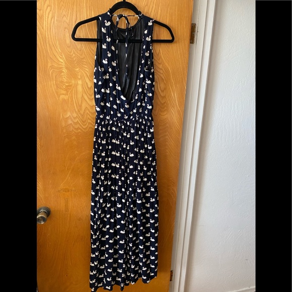 Jolie Moi swan key hole back high neck maxi dress - Picture 8 of 9